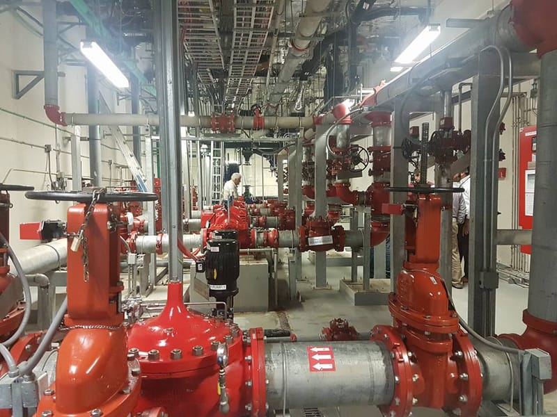 أعمال العمرانية الحديثة لتنفيذ أنظمة الأمن والسلامة في الرياض