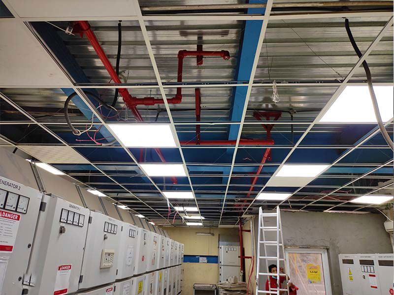 أعمال العمرانية الحديثة لتنفيذ أنظمة الأمن والسلامة في الرياض