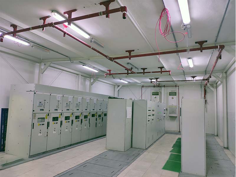 أعمال العمرانية الحديثة لتنفيذ أنظمة الأمن والسلامة في الرياض