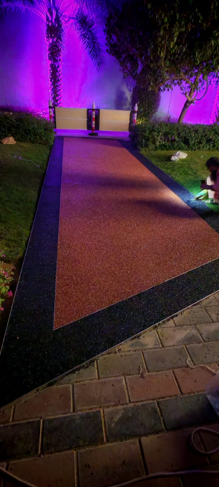 الخرسانة المختمة للأرضيات