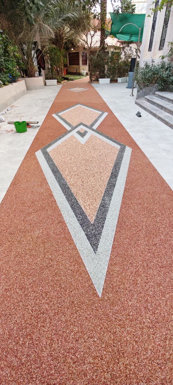 الخرسانة المختمة للأرضيات