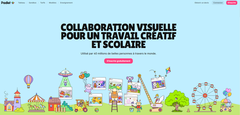 SUPPORT VIRTUEL - PADLET
