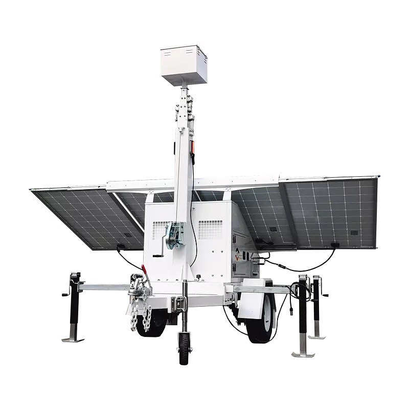 solar camera system trailer Nevada