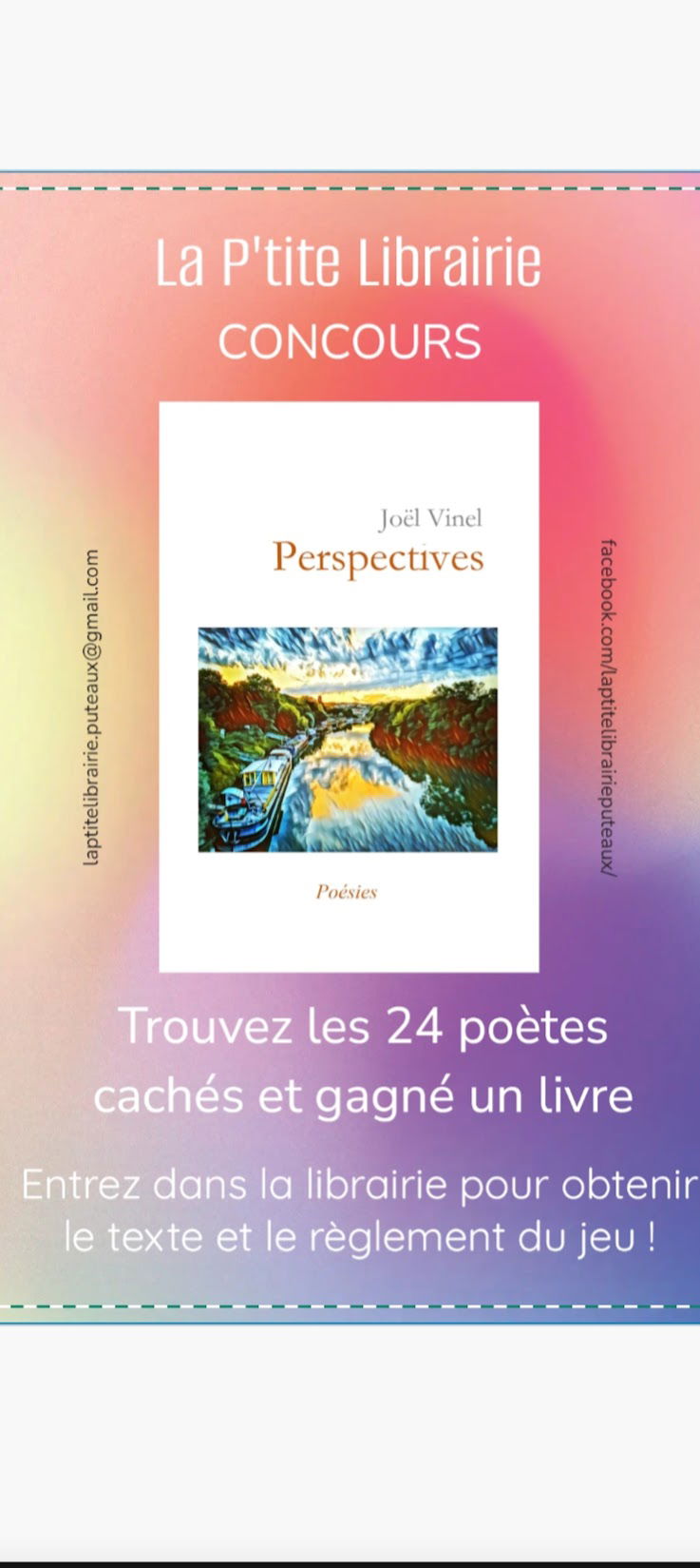 Concours pour gagner un recueil de poésies "Perspectives"