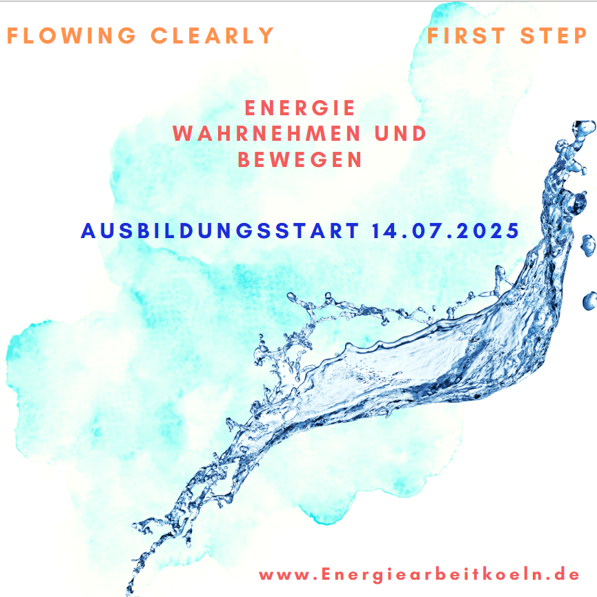 Flowing clearly                     first step