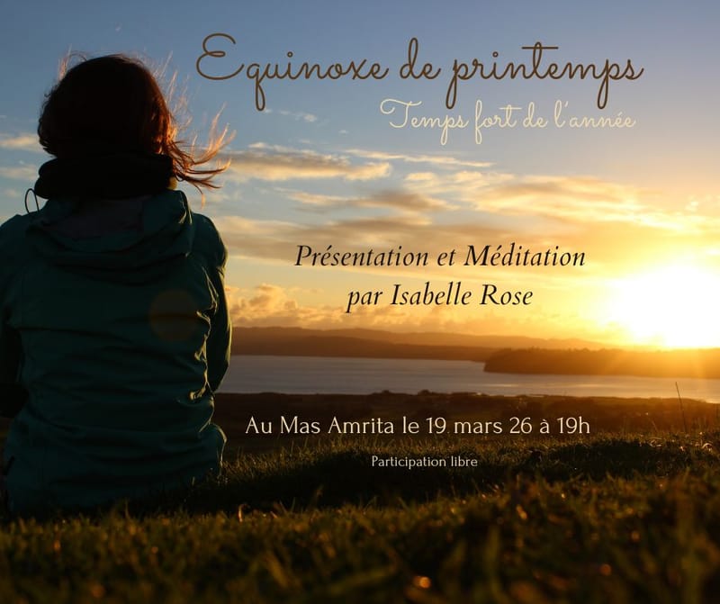 Equinoxe -Temps fort de l'année