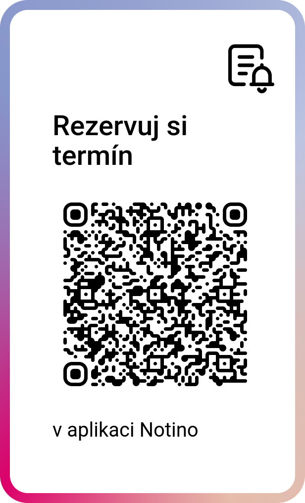 Rezervace přes QR kód