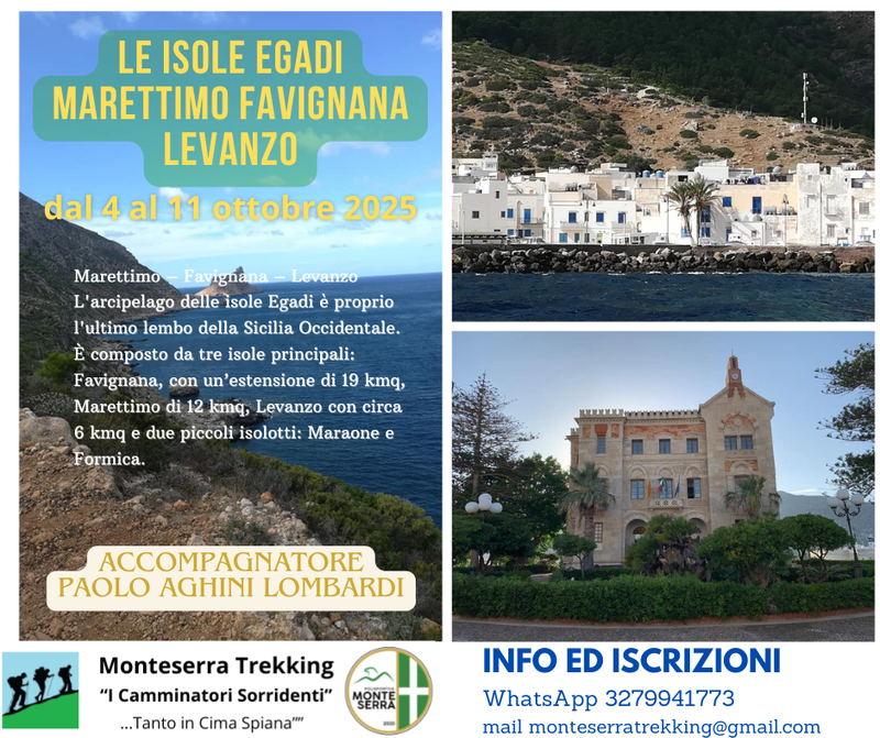 Le isole Egadi Marettimo - Favignana- Levanzo
