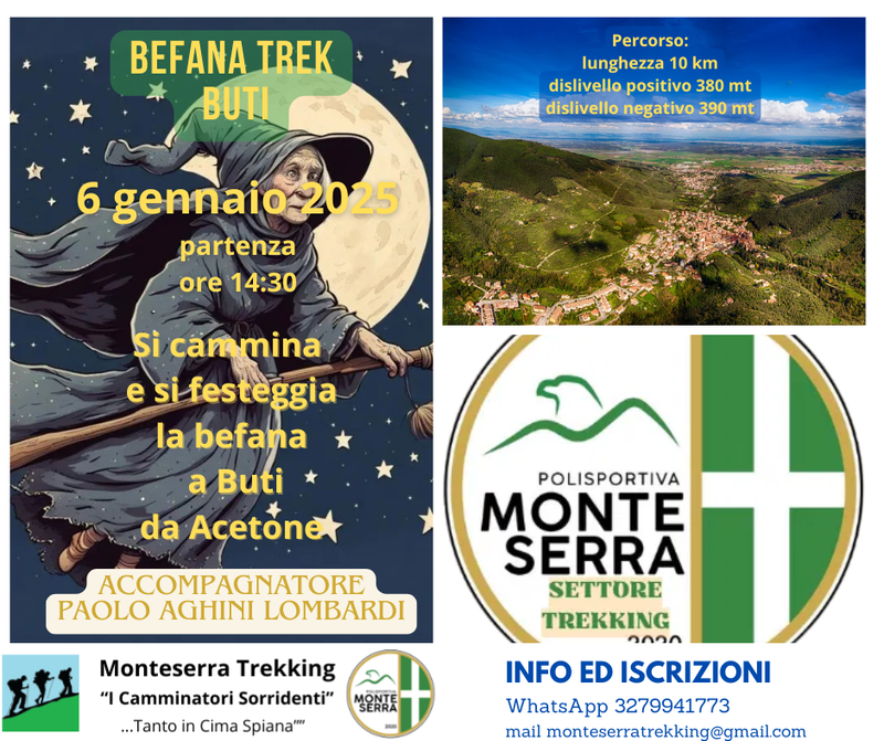 Befana Trek a Buti