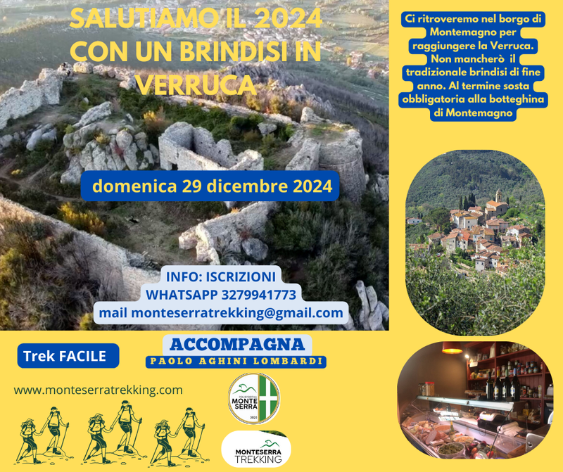 Trek Brindisi di Fine Anno in Verruca