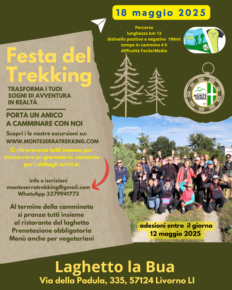 Festa del Trekking dei camminatori del Monteserra Trekking
