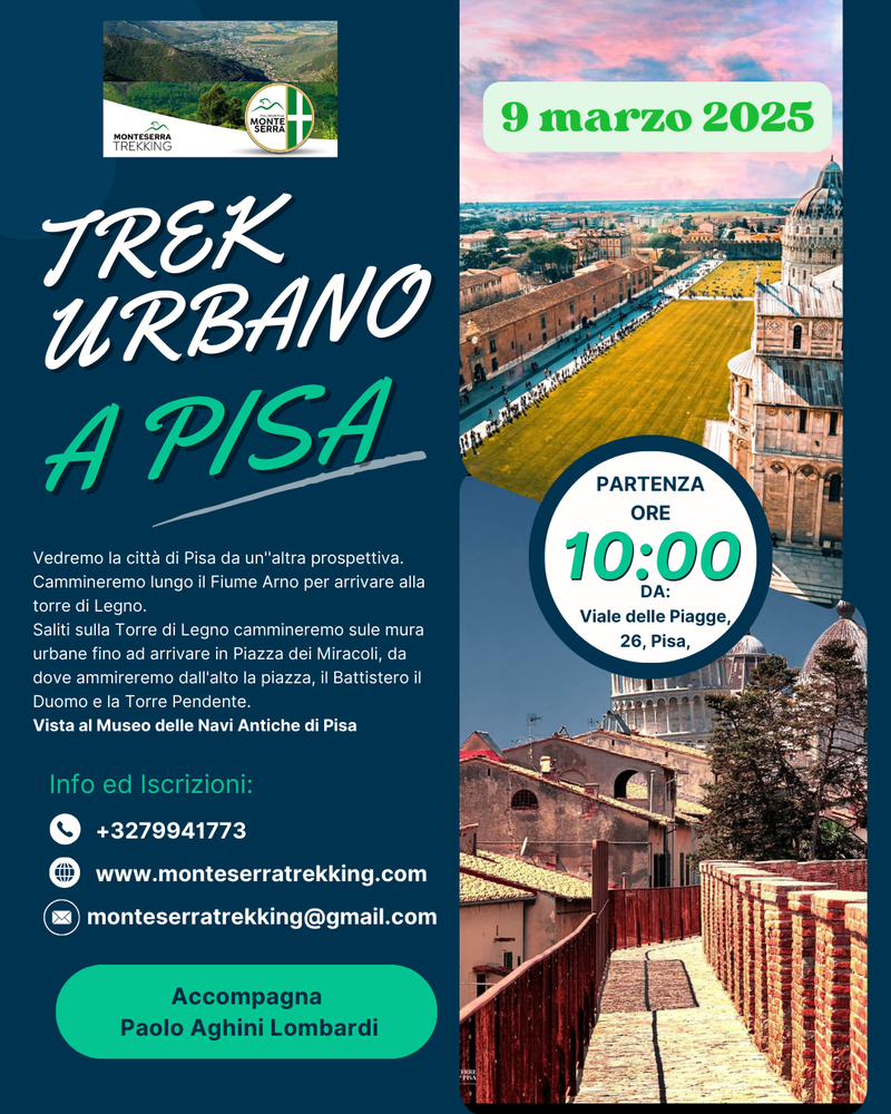 Trek Urbano a Pisa