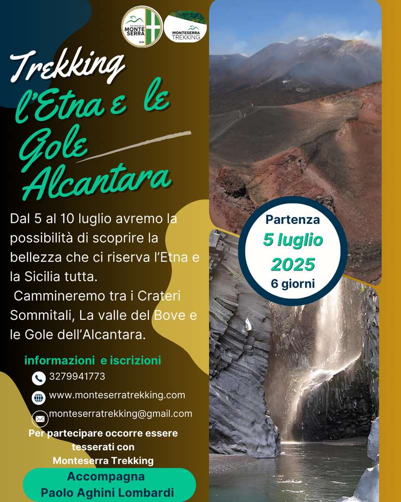 Trek l'Etna e le Gole dell'Alcantara