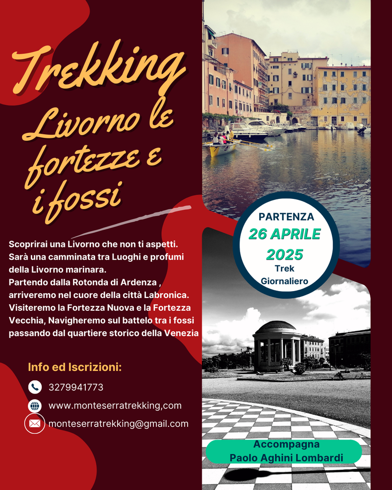 Trek Livorno le Fortezze e i Fossi