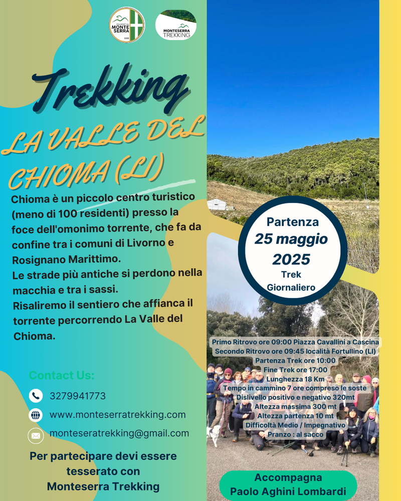 Trek Seguendo il Chioma