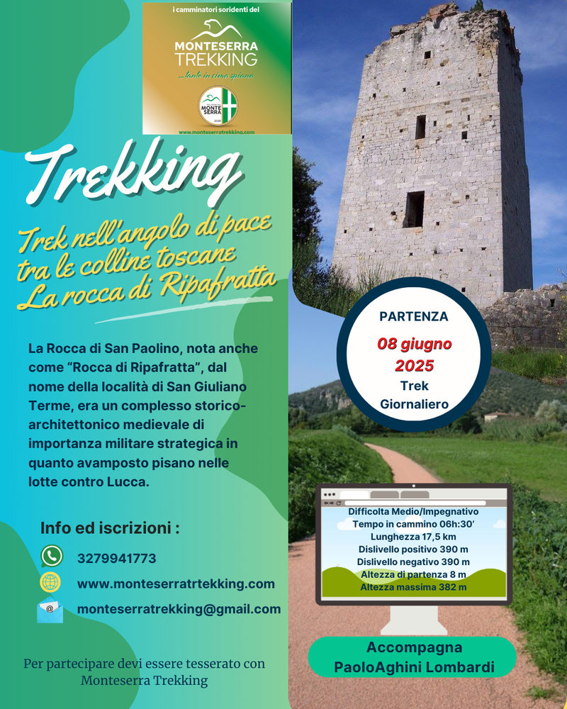 Trek nell'angolo di pace tra le colline toscane