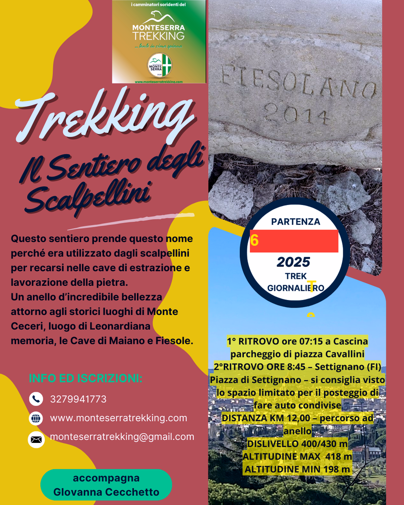 Trek Il sentiero degli Scalpellini