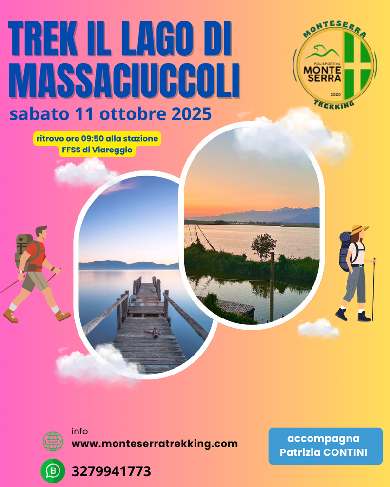 Trek il Lago di Massaciuccoli