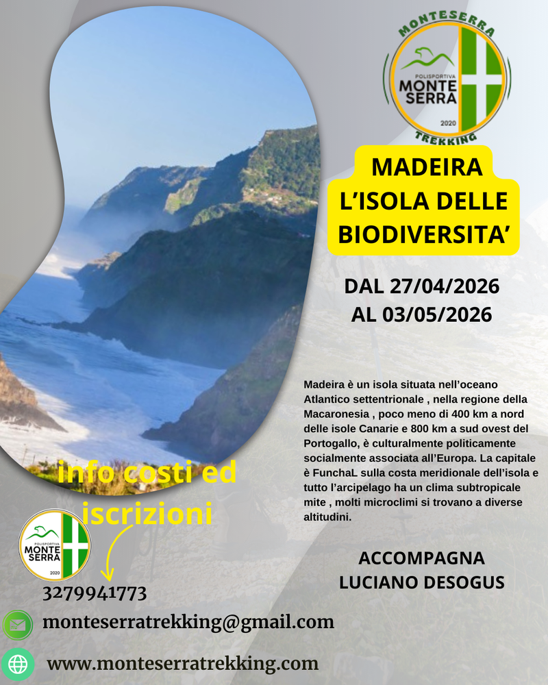 Maideira l'Isola delle Biodiversità