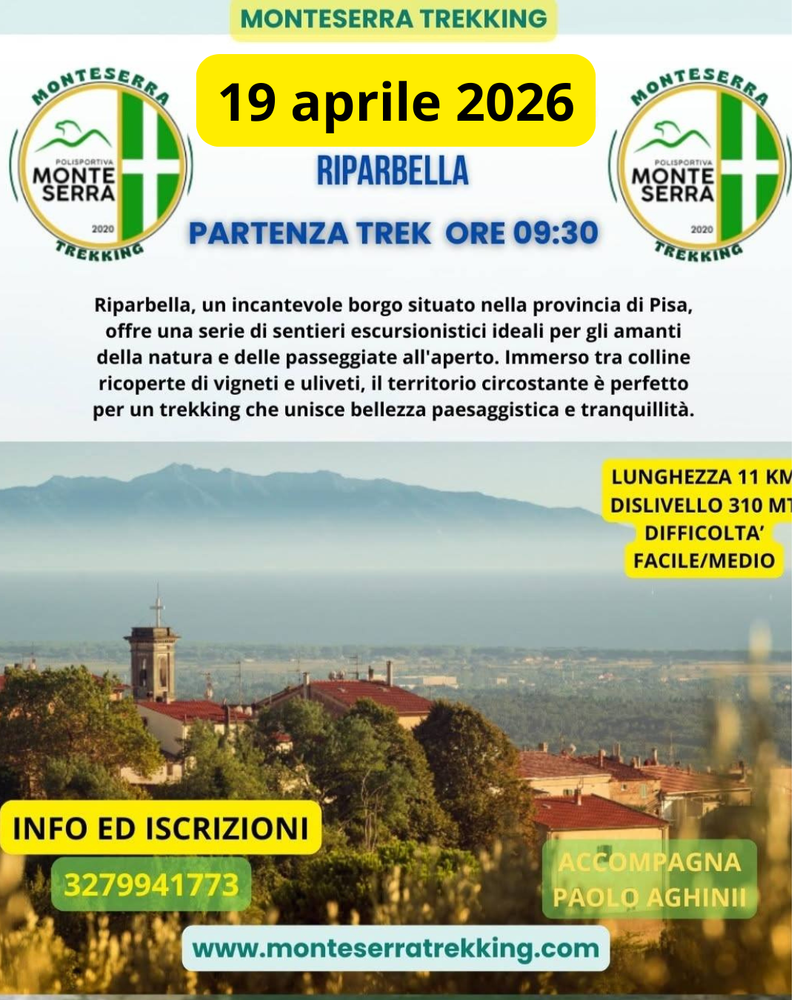 Trek a Riparbella