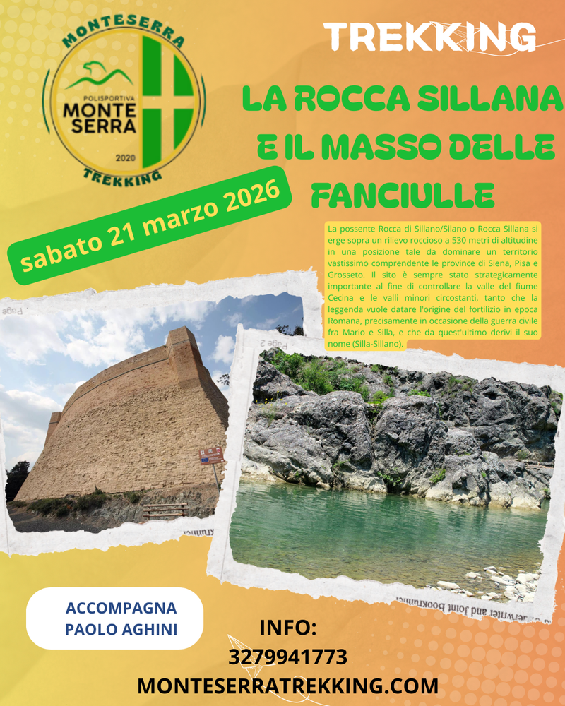 Trek La Rocca Sillana e il Masso delle Fanciulle