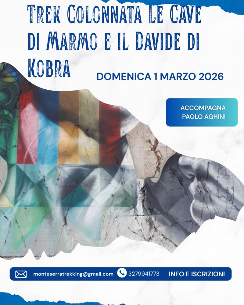 Trek Colonnata e Le Cave di Marmo