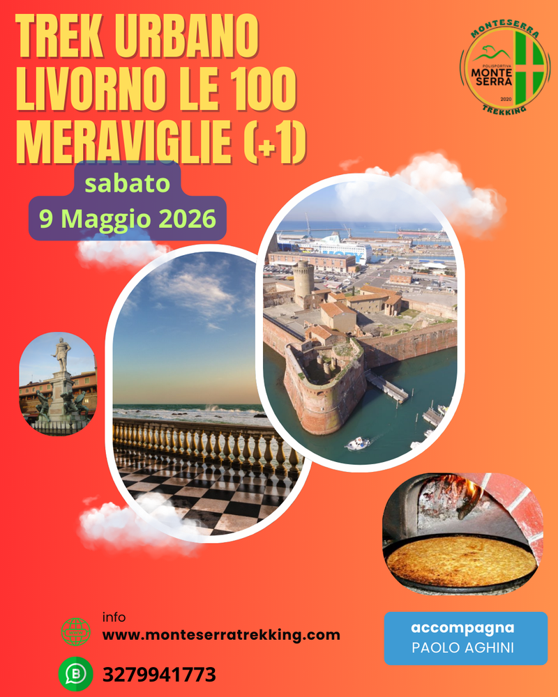 Trek urbano Livorno le 100 meraviglie (+1)