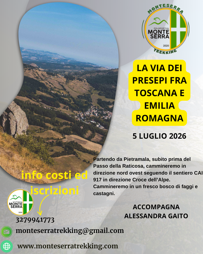 LA VIA DEI PRESEPI FRA TOSCANA E EMILIA ROMAGNA