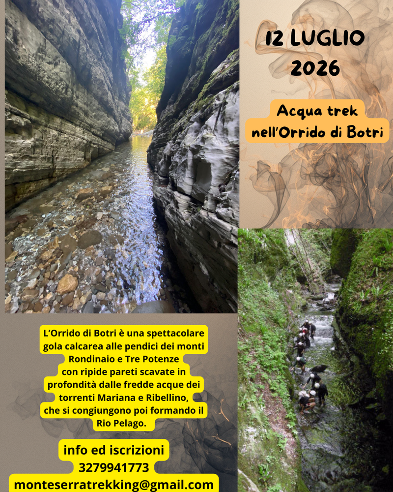 Acqua Trek Nell'Orrido di Botri