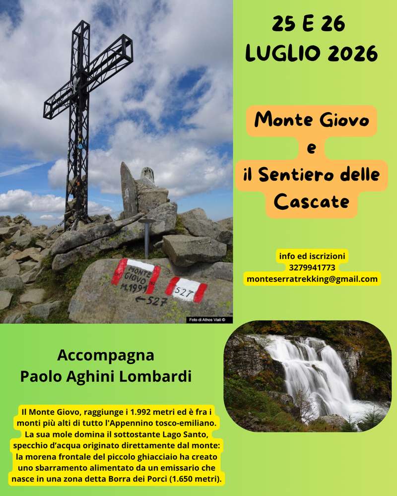 Il Monte Giovo e Le Cascate di Sant'Anna Pelago