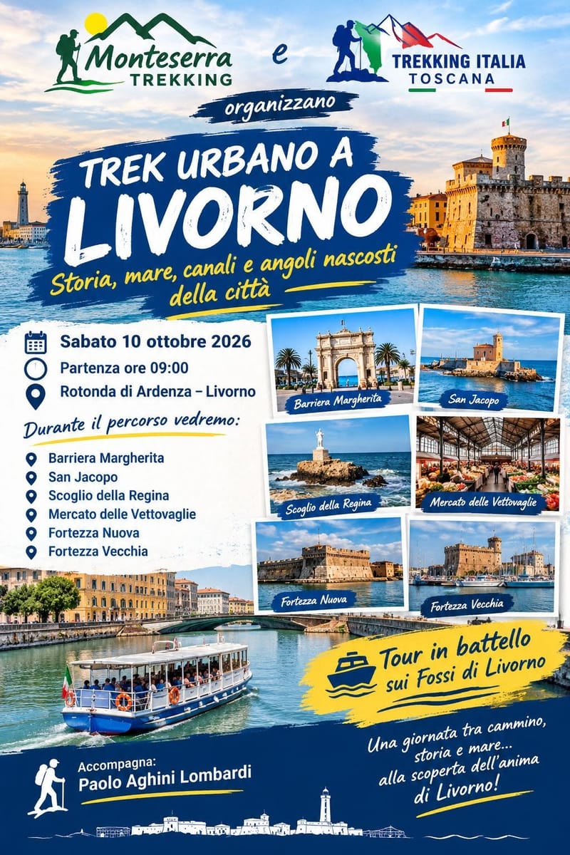 Trek urbano Livorno le 100 meraviglie (+1)