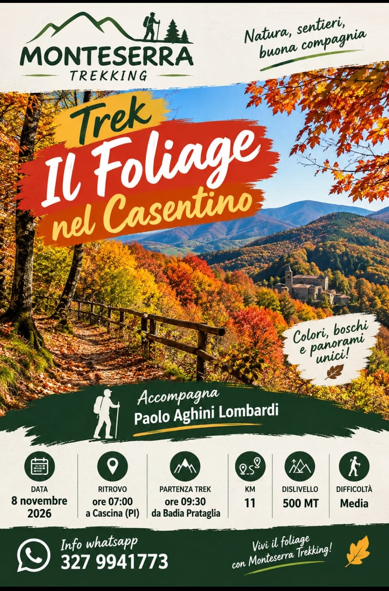 Trek Foliage nel Casentino
