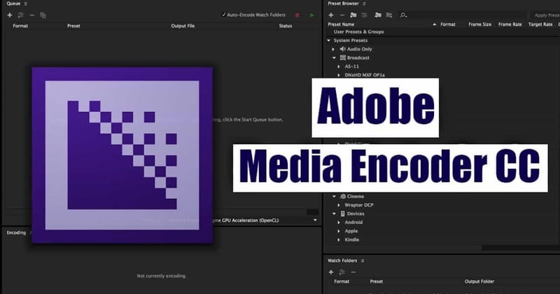 Giới thiệu về Adobe Media Encode: Công cụ Mã Hóa Video Chuyên nghiệp
