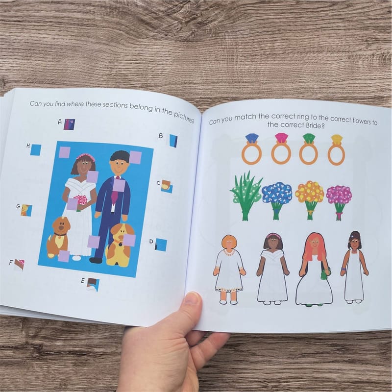 Wedding Activity and Story Book