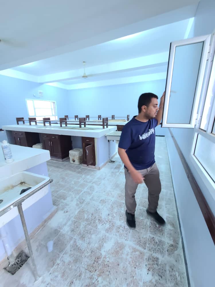 إعادة تأهيل ثانوية الشبلي حبان ضمن مشروع دعم التعليم بتمويل الإشقاء في الإمارات.