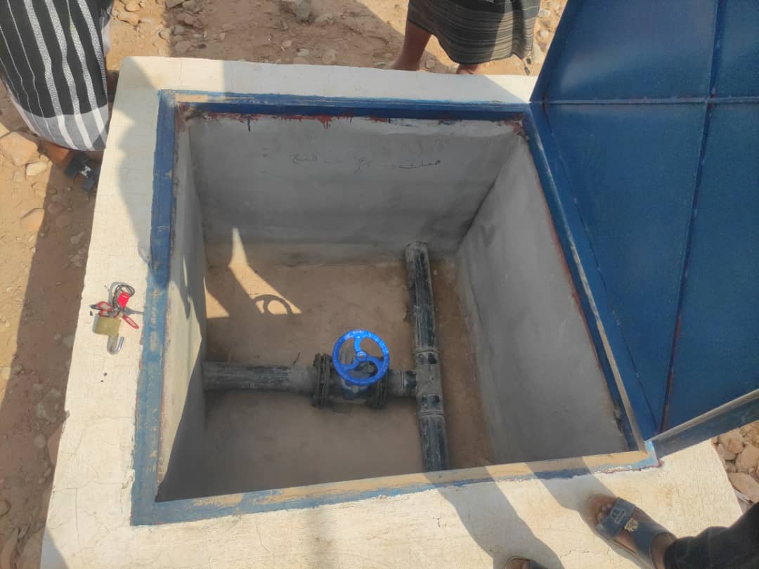 تاهيل مشروع مياه الشرب بمنطقة لماطر محافظة شبوة