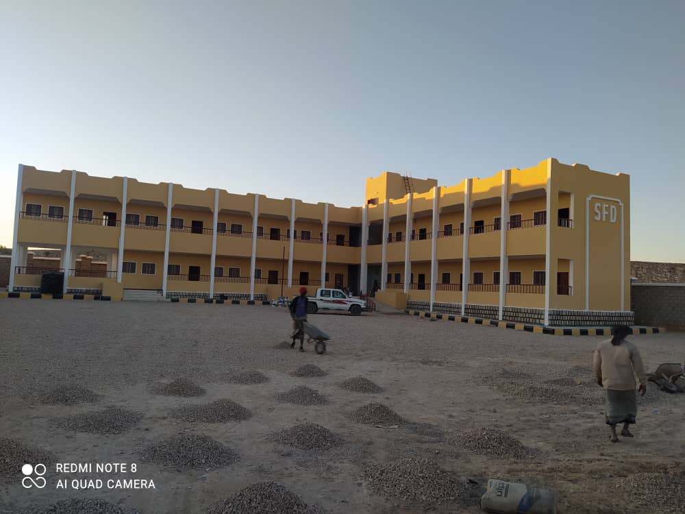 مدرسة عجاز -م/الضليعه. محافظة حضرموت تم الانتهاء من تنفيذ المشروع في 25/12/2022