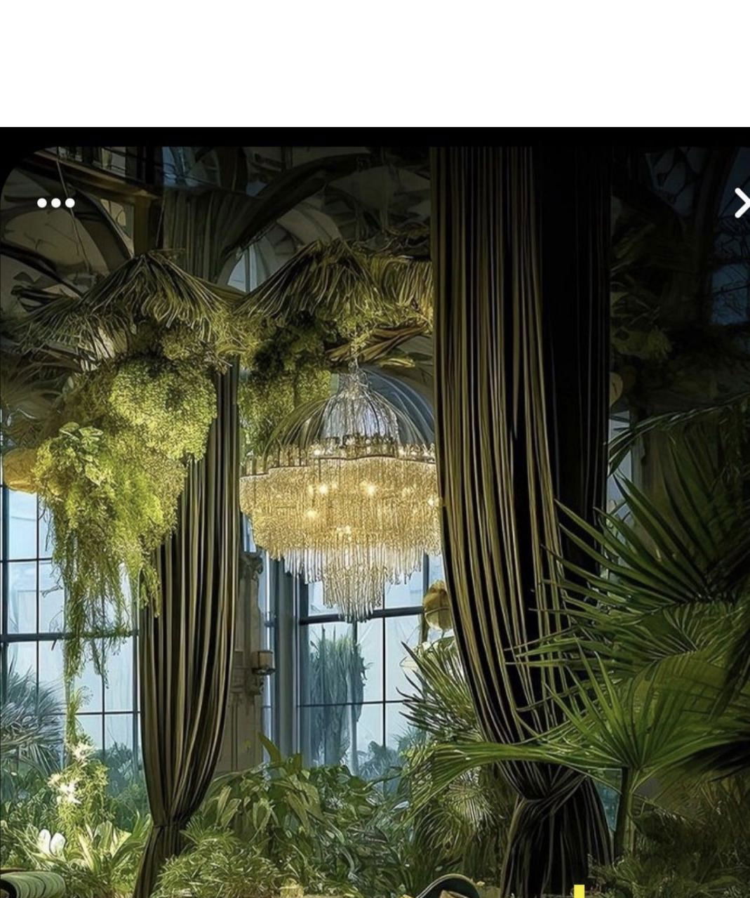 וילון ירוק מבד קטיפה לייקרה קוריאני