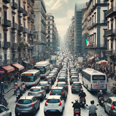 Il traffico a Napoli: un motivo per scegliere i mezzi pubblici