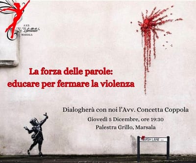 Twirling, le libellule Marsala per il sociale: educare contro la violenza di genere