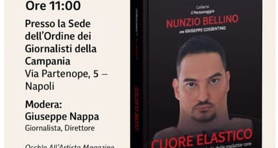 Presentazione di Cuore elastico, libro autobiografico di Nunzio Bellino scritto con Giuseppe Cossentino