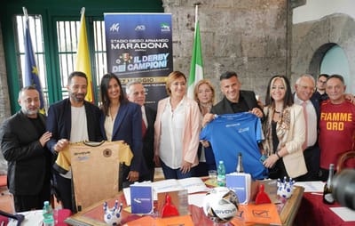 Il Derby dei Campioni: 27 Maggio al Maradona artisti e campioni dello sport in campo per la solidarietà
