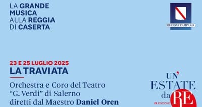 La grande opera torna alla Reggia di Caserta “La traviata” in scena con il Maestro Daniel Oren