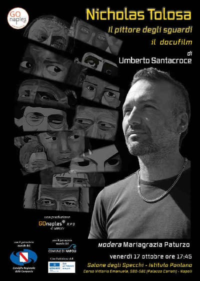 Al Pontano “Nicholas Tolosa: il pittore degli sguardi”