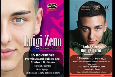 Testimonial a Bulli ed Eroi: Luigi Zeno, la voce giovane che trasforma l’arte in impegno civile