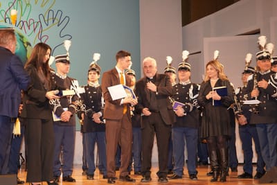 Luigi Zeno premiato dal Cardinale Fabio Baggio all’ Hallelujah Film Festival - Castel Gandolfo, Roma