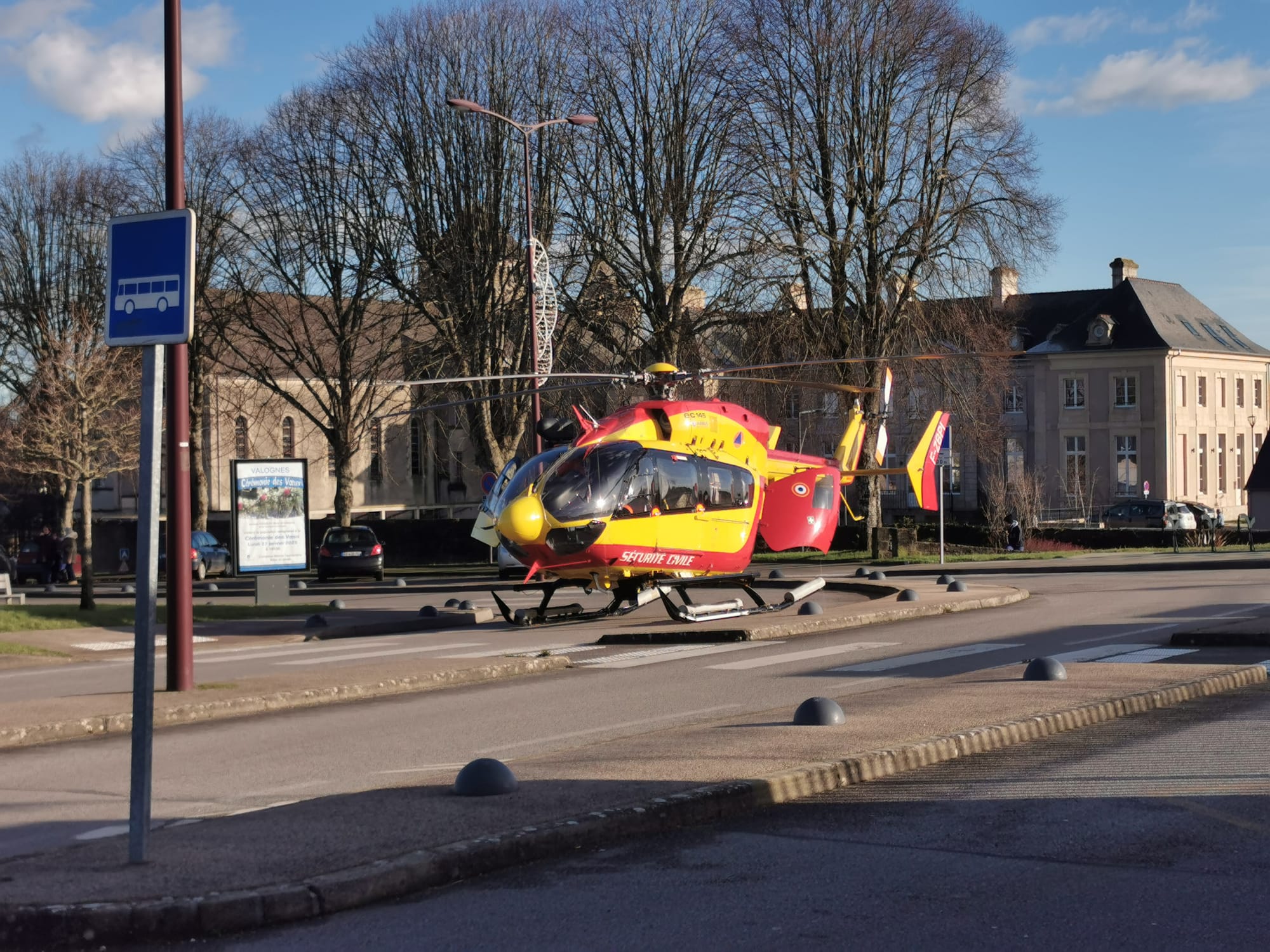 Grave accident en gare de Valognes