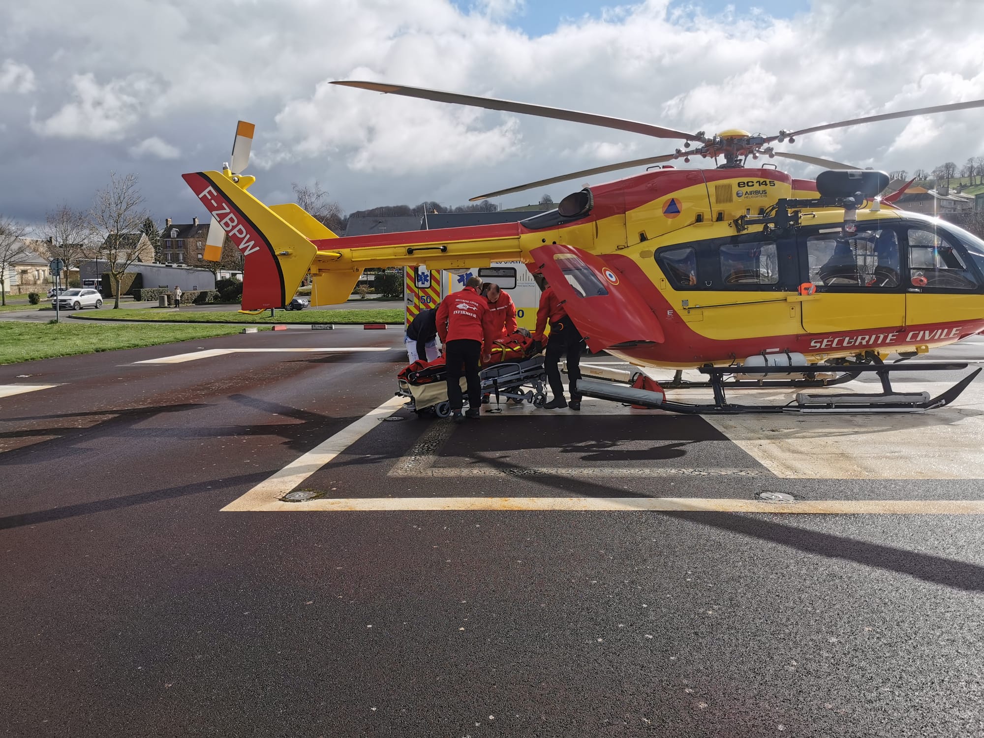 Secours dans le Lude