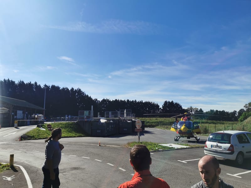 SECOURS A LA DECHETTERIE DE GRANVILLE