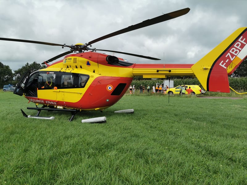 Accident dans le Cotentin